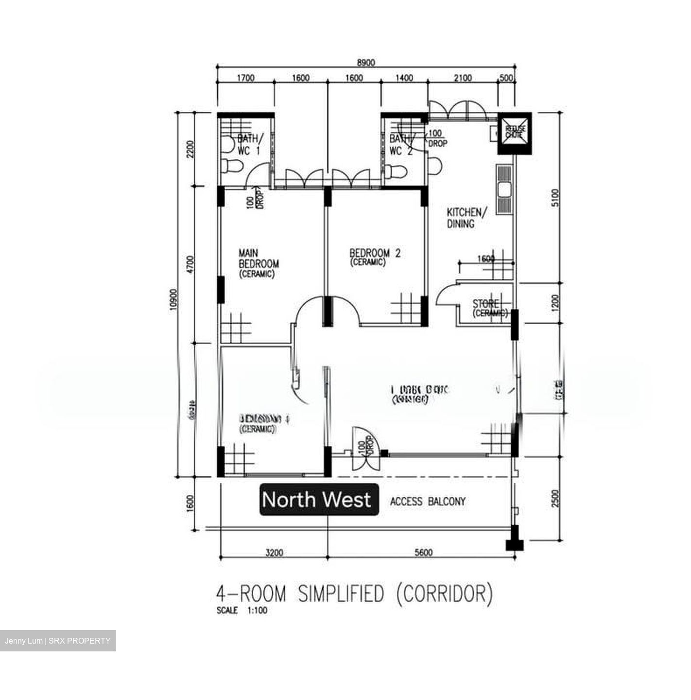 Blk 124 Simei Street 1 (Tampines), HDB 4 Rooms #577542011